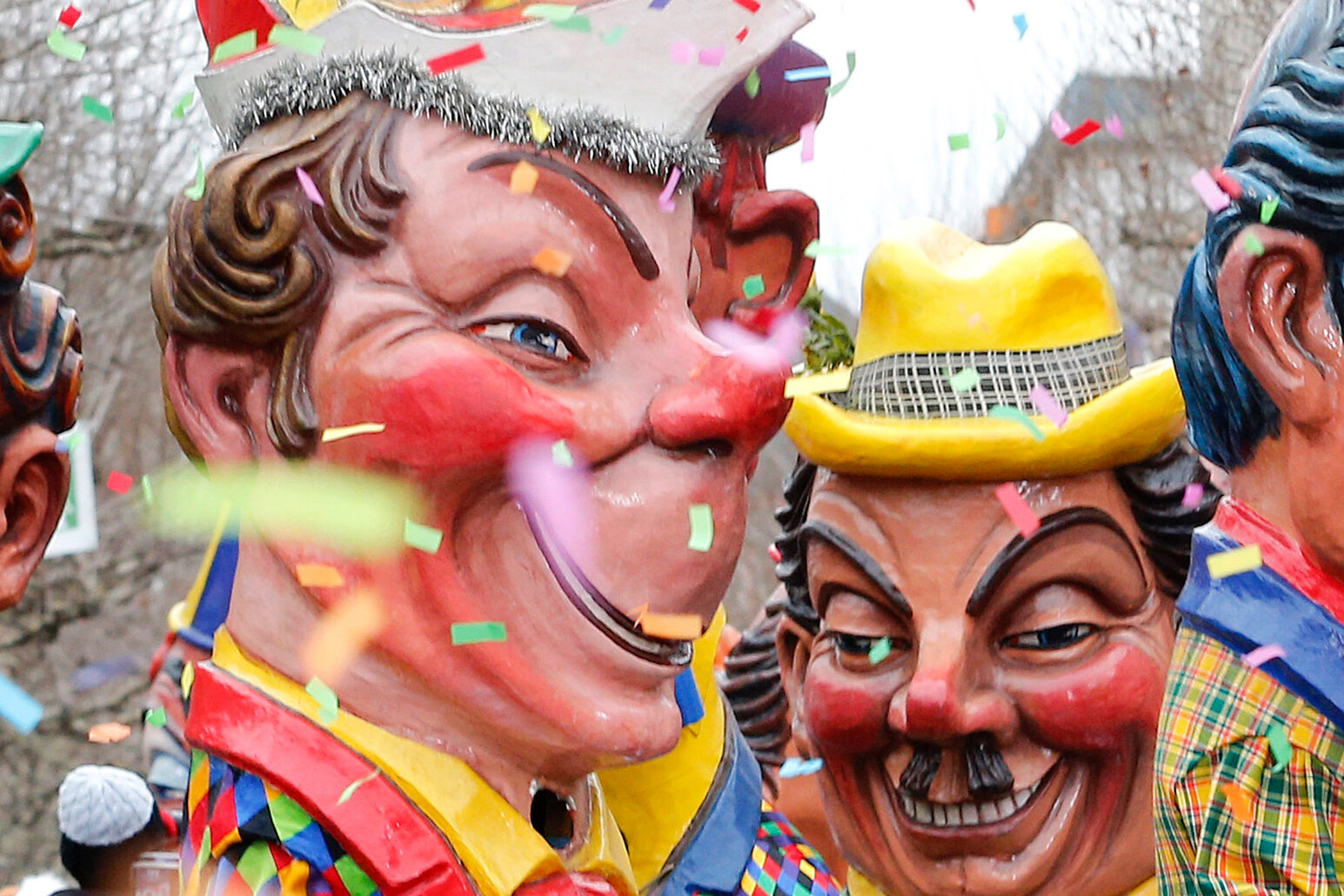 Schwellköpp an Rosenmontag