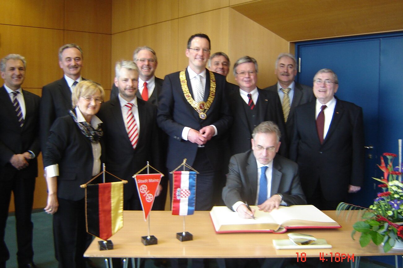 Visit by the Croatian Ambassador Ranko Vilovic