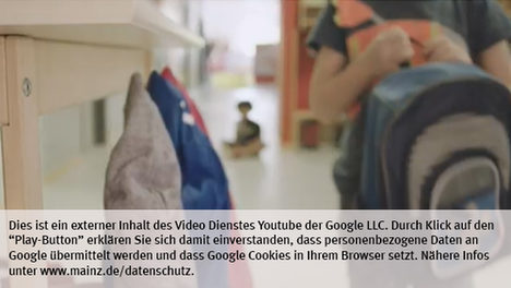Die Landeshauptstadt Mainz nutzt den Video-Dienst Youtube. Vor einem Klick auf den Play-Button empfängt Youtube keine Daten und setzt keine Cookies. Nähere Informationen über Youtube finden Sie in den Datenschutzinformationen zu unserem Youtube-Kanal: www.mainz.de/datenschutz