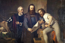 Gemälde Gutenbergs erster Druck