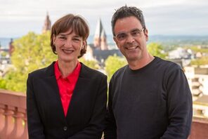 Kulturdezernentin Marianne Grosse und Christopher Bausch © Landeshauptstadt Mainz
