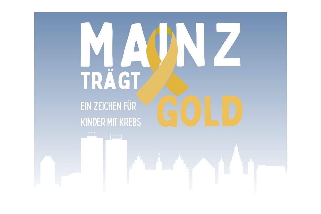 Loog der Kampagne Mainz trägt Gold