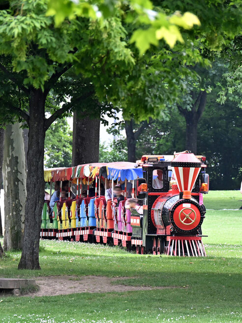 Eisenbahn im Volkspark