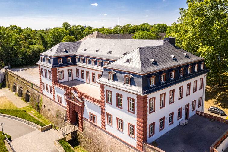 Exterior view of the citadel from the air