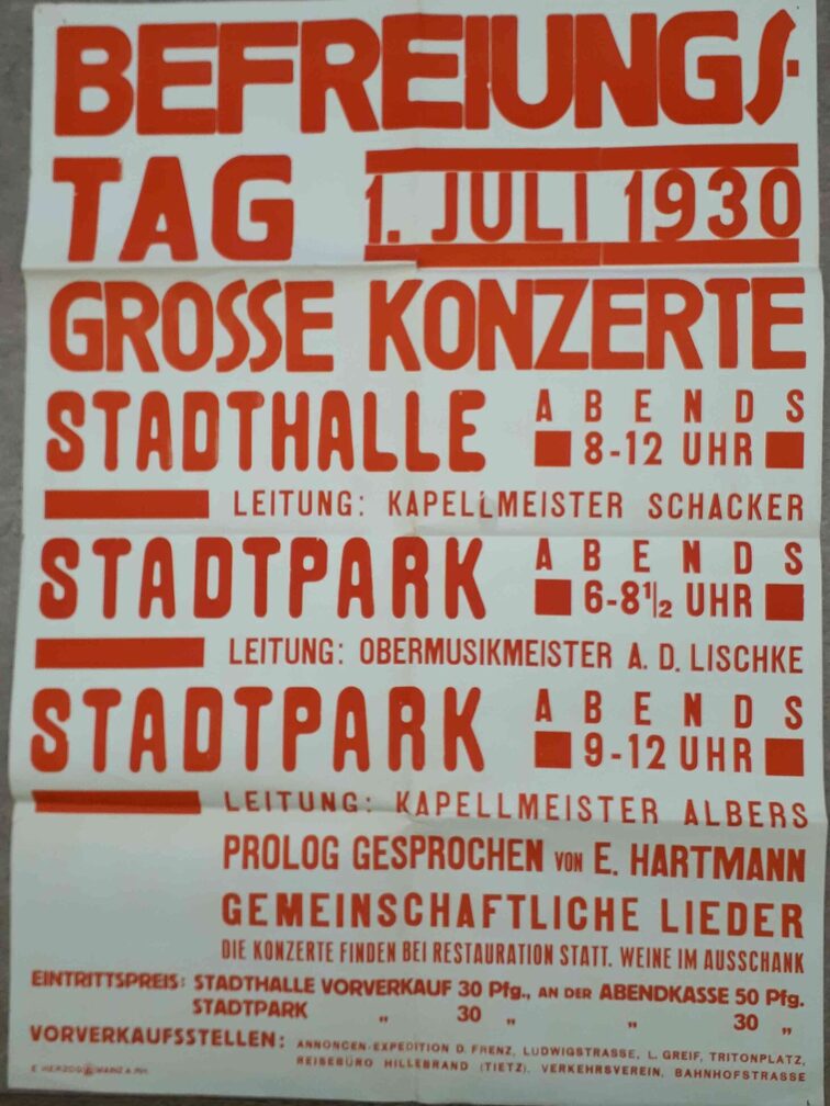 Plakat 1930