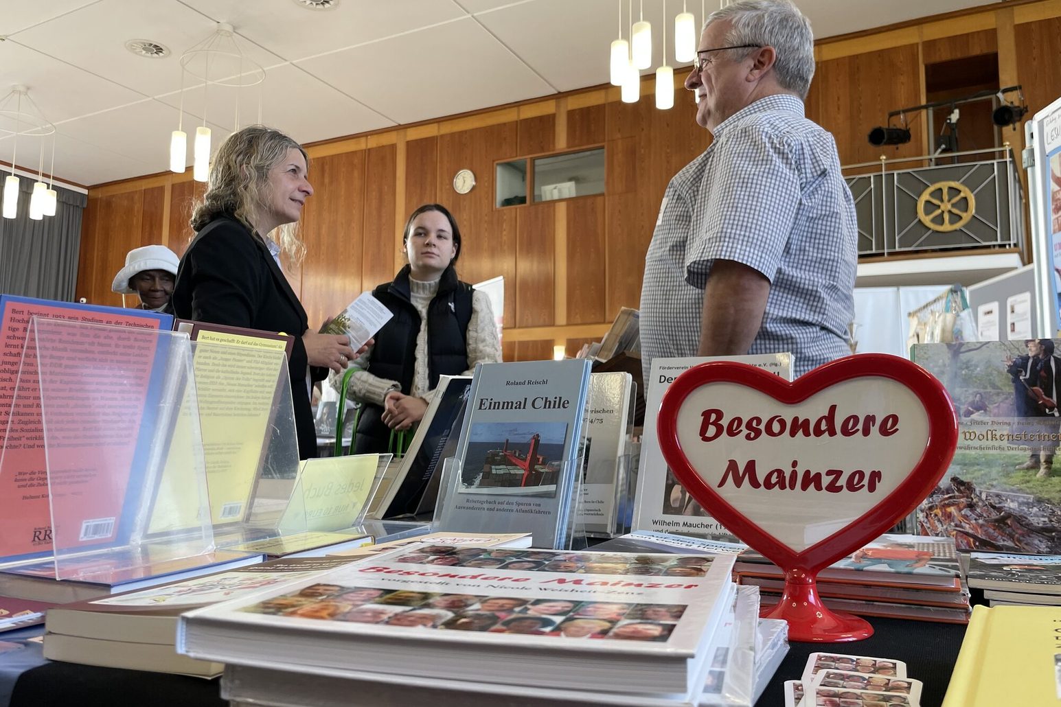 Besondere Mainzer bei der Büchermesse