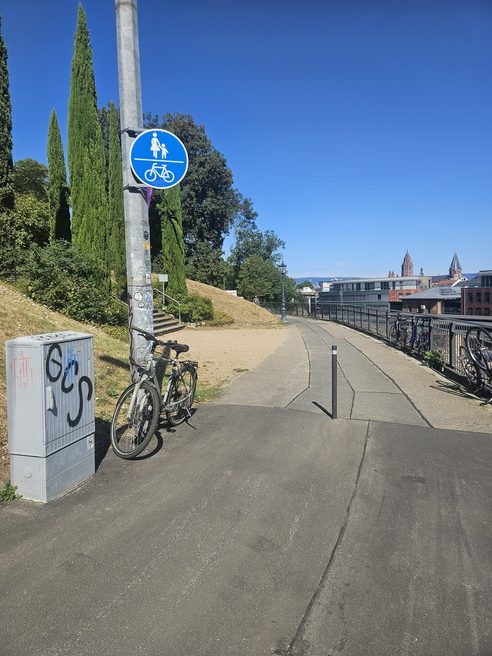 Beispiel Beschilderung Gemeinsamer Geh- und Radweg