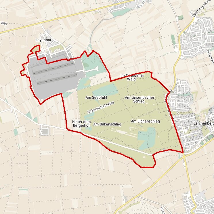 Demarcation of NSG Layenhof