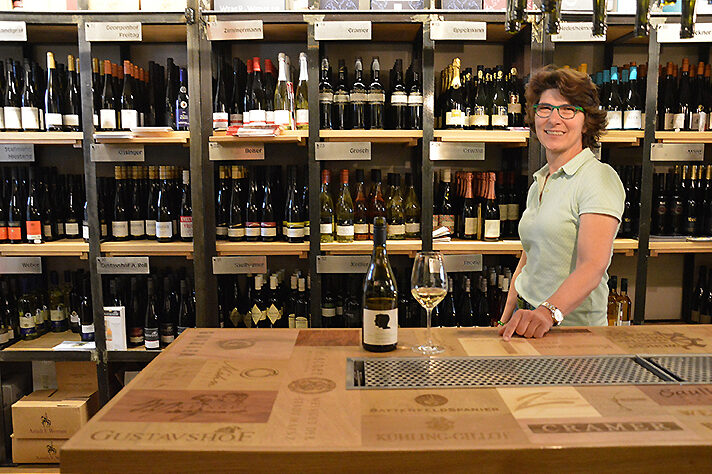 Sigird Hahn à la Rheinhessenvinothek