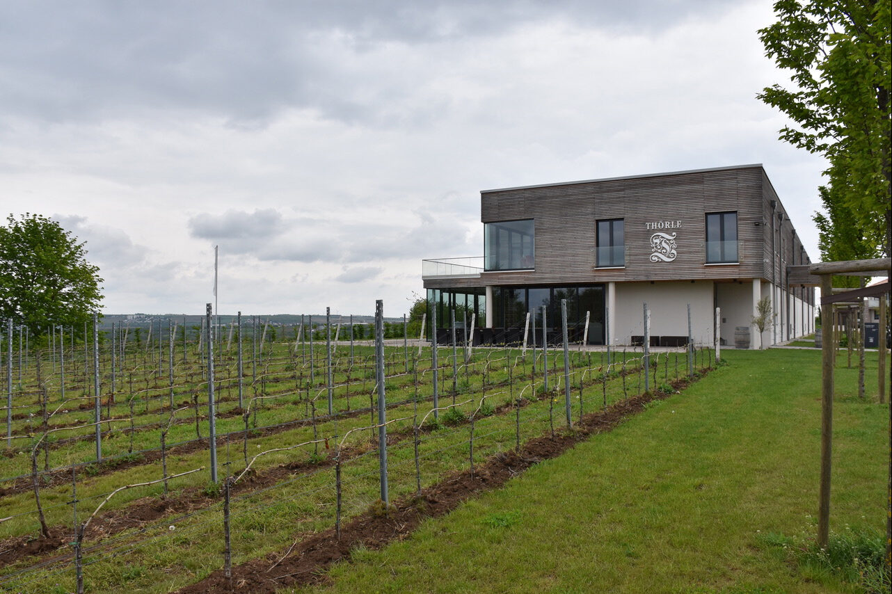 Exterior view of the winery
