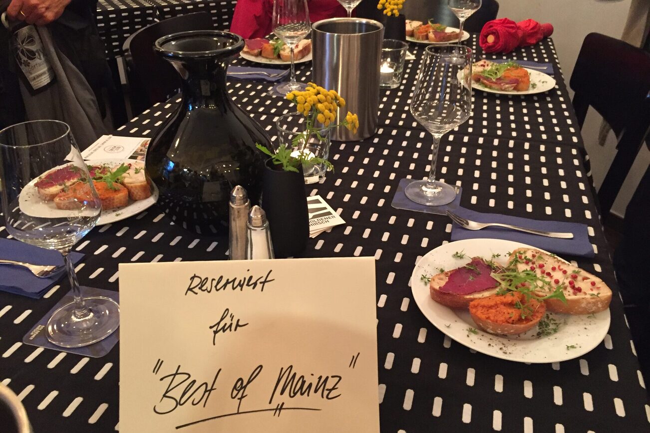 Reserved table for Best of Mainz