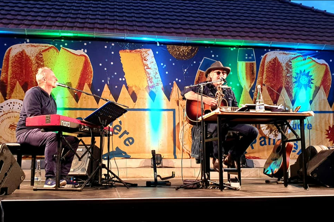 Wolfgang Niedecken auf der Bühne des GUT LEBEN am Morstein