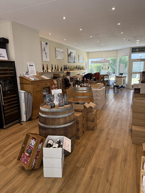 Ein Blick in die Verkaufsräume des Ladens.