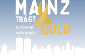 Logo Mainz trägt Gold © Krebskranke Kinder Mainz e.V.