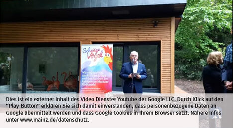Die Landeshauptstadt Mainz nutzt den Video-Dienst Youtube. Vor einem Klick auf den Play-Button empfängt Youtube keine Daten und setzt keine Cookies. Nähere Informationen über Youtube finden Sie in den Datenschutzinformationen zu unserem Youtube-Kanal: www.mainz.de/datenschutz