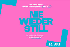 Ein Werbeplakat für die Veranstaltung. © CSD Schwuguntia Mainz
