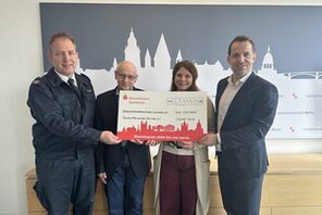 Mark Jüliger, Joachim Niebling, Nicole Sieben und Nino Haase &copy; Landeshauptstadt Mainz