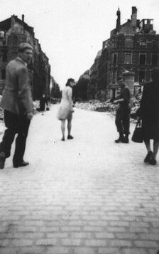 Boppstraße, Kriegszerstörung 1942/45