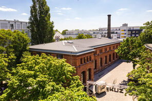 Luftaufnahme vom KUZ © mainzplus CITYMARKETING