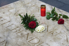 Gedenkstein zum Bombardements auf Mainz am 27. Februar 1945 &copy; Dana Eva Stehle