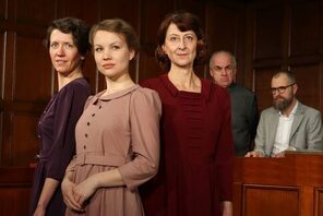 Pressefoto Die Unschuldigen von Nürnberg © Mainzer Kammerspiele