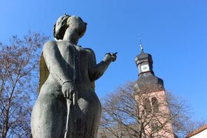 Figur in Mainz-Bretzenheim © Landeshauptstadt Mainz