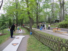 Minigolfanlage im Hartenberg-Park