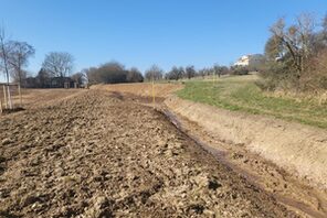 "Am Alten Wasserwerk" kurz vor Abschluss der Arbeiten © Landeshauptstadt Mainz