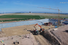 Bildergalerie "RRB Ebersheim 08-2017" Baustelle Neues Regenrückhaltebecken Ebersheim August 2017