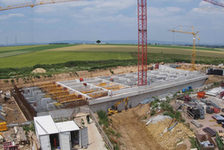 Bildergalerie RBB Ebersheim 2018-2 Baustelle Regenrückhaltebecken 2018