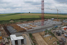 Bildergalerie RBB Ebersheim 2018-2 Baustelle Regenrückhaltebecken 2018