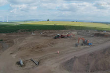 Bildergalerie "RRB Ebersheim 06-2017" Baustelle Neues Regenrückhaltebecken Ebersheim