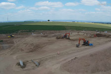 Bildergalerie "RRB Ebersheim 06-2017" Baustelle Neues Regenrückhaltebecken Ebersheim