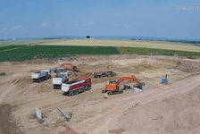 Bildergalerie "RRB Ebersheim 06-2017" Baustelle neues Regenrückhaltecken Ebersheim