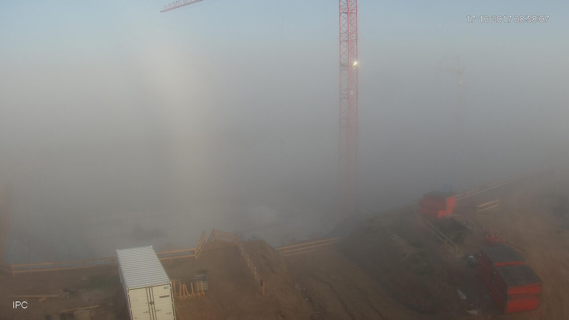 Neubau Regenrückhaltebecken Ebersheim Oktober 2017