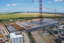 Bildergalerie RBB Ebersheim 2018-2 Baustelle Regenrückhaltebecken 2018