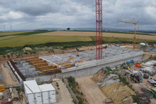 Bildergalerie RBB Ebersheim 2018-2 Baustelle Regenrückhaltebecken 2018