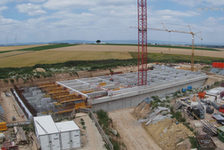 Bildergalerie RBB Ebersheim 2018-2 Baustelle Regenrückhaltebecken 2018