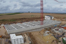 Bildergalerie RBB Ebersheim 2018-2 Baustelle Regenrückhaltebecken 2018