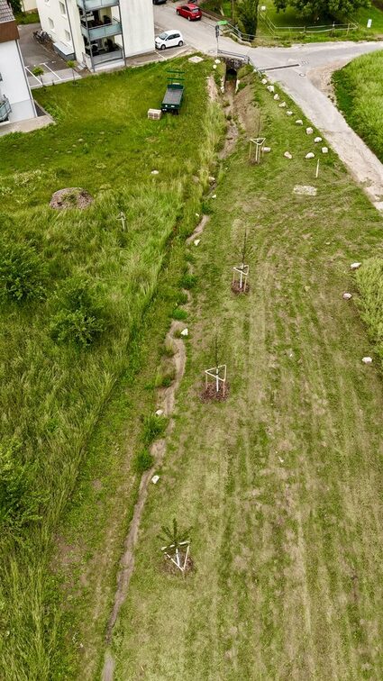 Nachher: "Am Elmerberg" nach Abschluss der Arbeiten