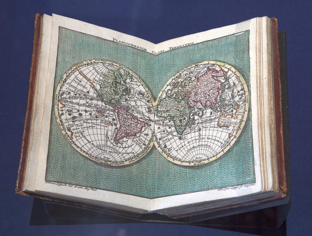 Tobias Lobeck /Tobias Lotter: Weltkarte im Kleinformat (Augsburg 1747)