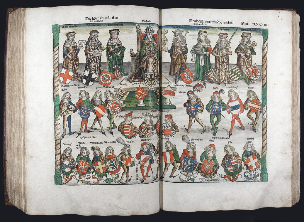 Hartmann Schedels „Weltchronik“ (Nürnberg 1493).