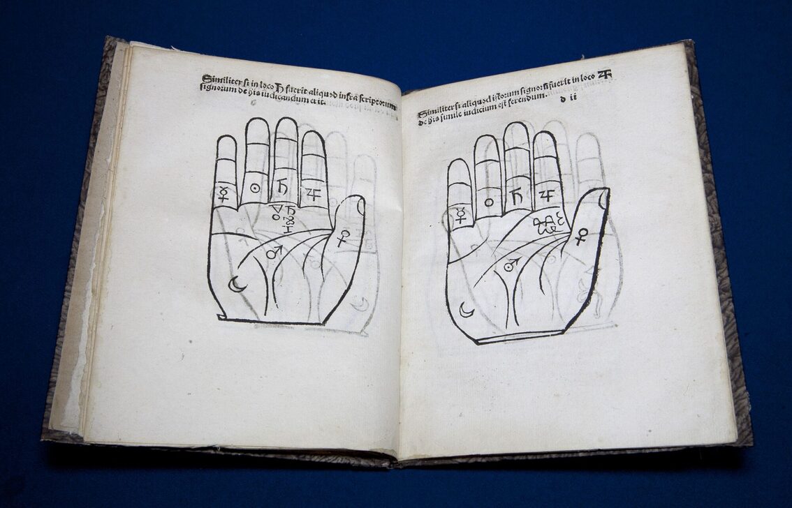 Buch über die Handlesekunst (Augsburg 1519).