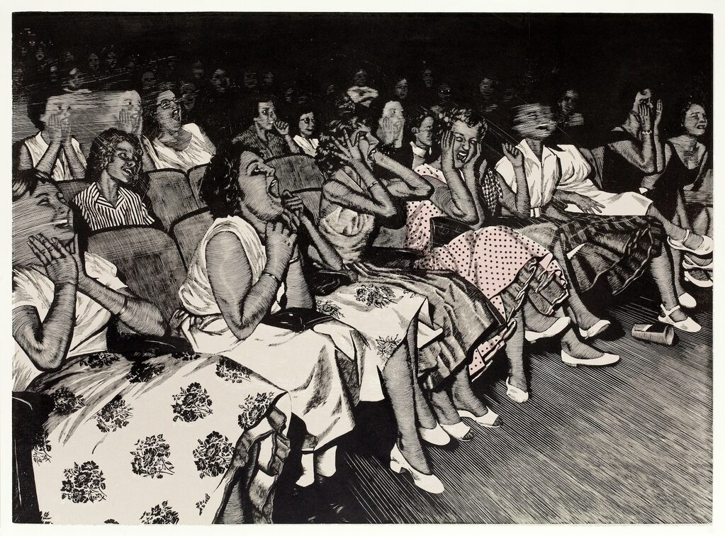 Ein Holzstich von Tobias Gellscheid.