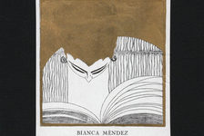 Bildergalerie Gutenberg-Museum "Grafik und Exlibris"  Unbekannter Künstler für Bianca Mèndez. Klischee, um 1910.