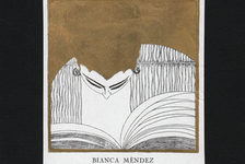 Bildergalerie Gutenberg-Museum "Grafik und Exlibris" Exlibris für Bianca Mèndez Unknown artist for Bianca Mèndez. Plate print, around 1910.