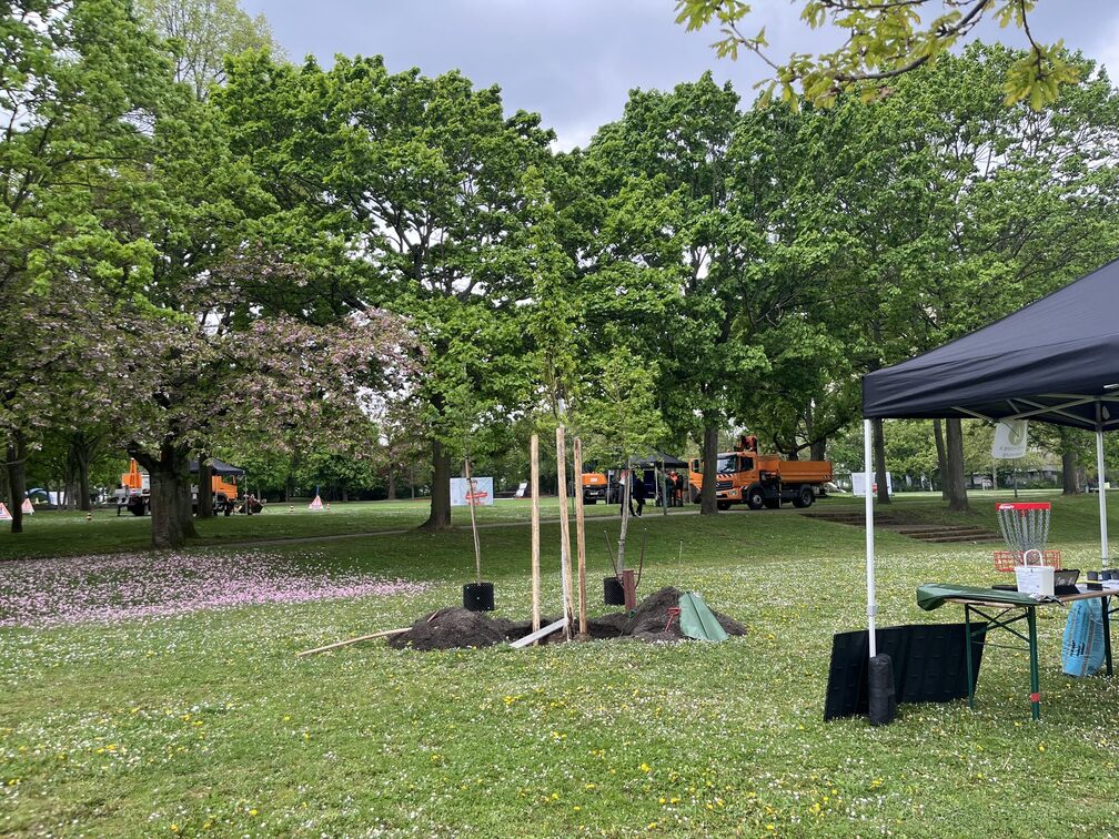 Station Baumpflanzung & Baumbewässerung