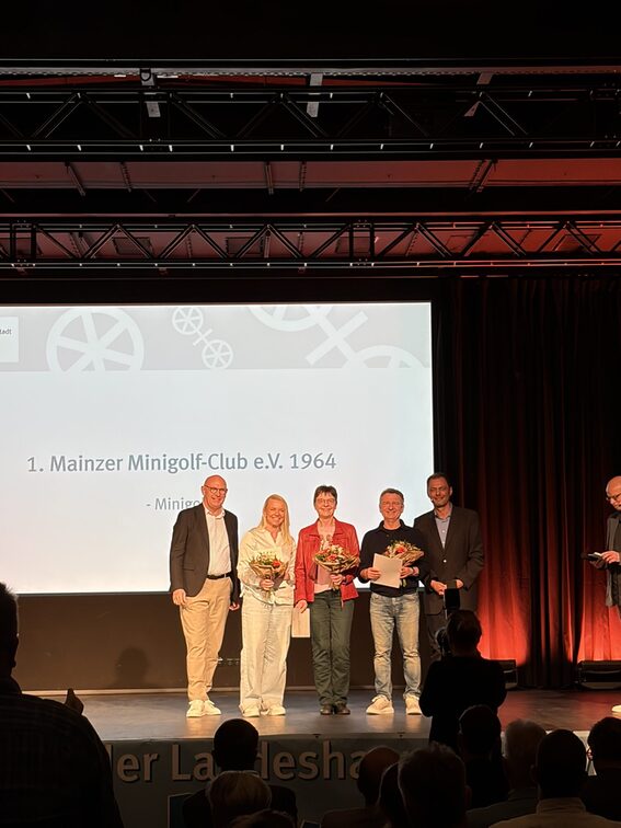 1. Mainzer Minigolf-Club bei der Sportler:innen-Ehrung 2026