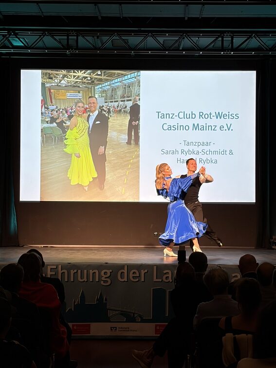 Die Rykbas TC RW Casino Mainz bei der Sportler:innen-Ehrung 2026