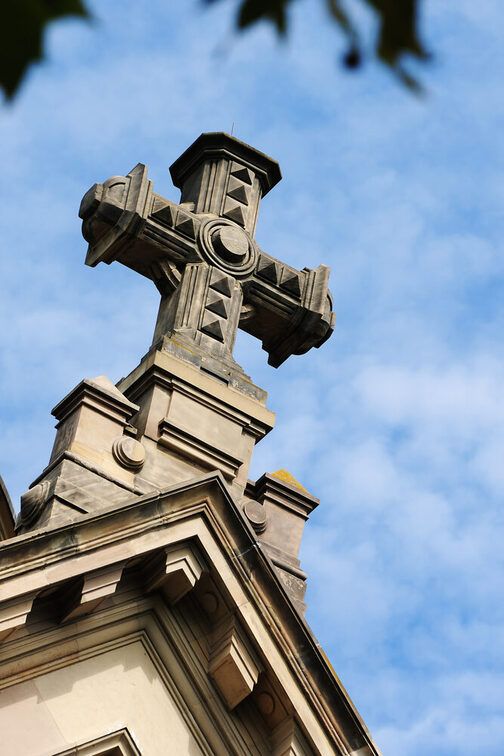 Kreuz auf der Christuskirche